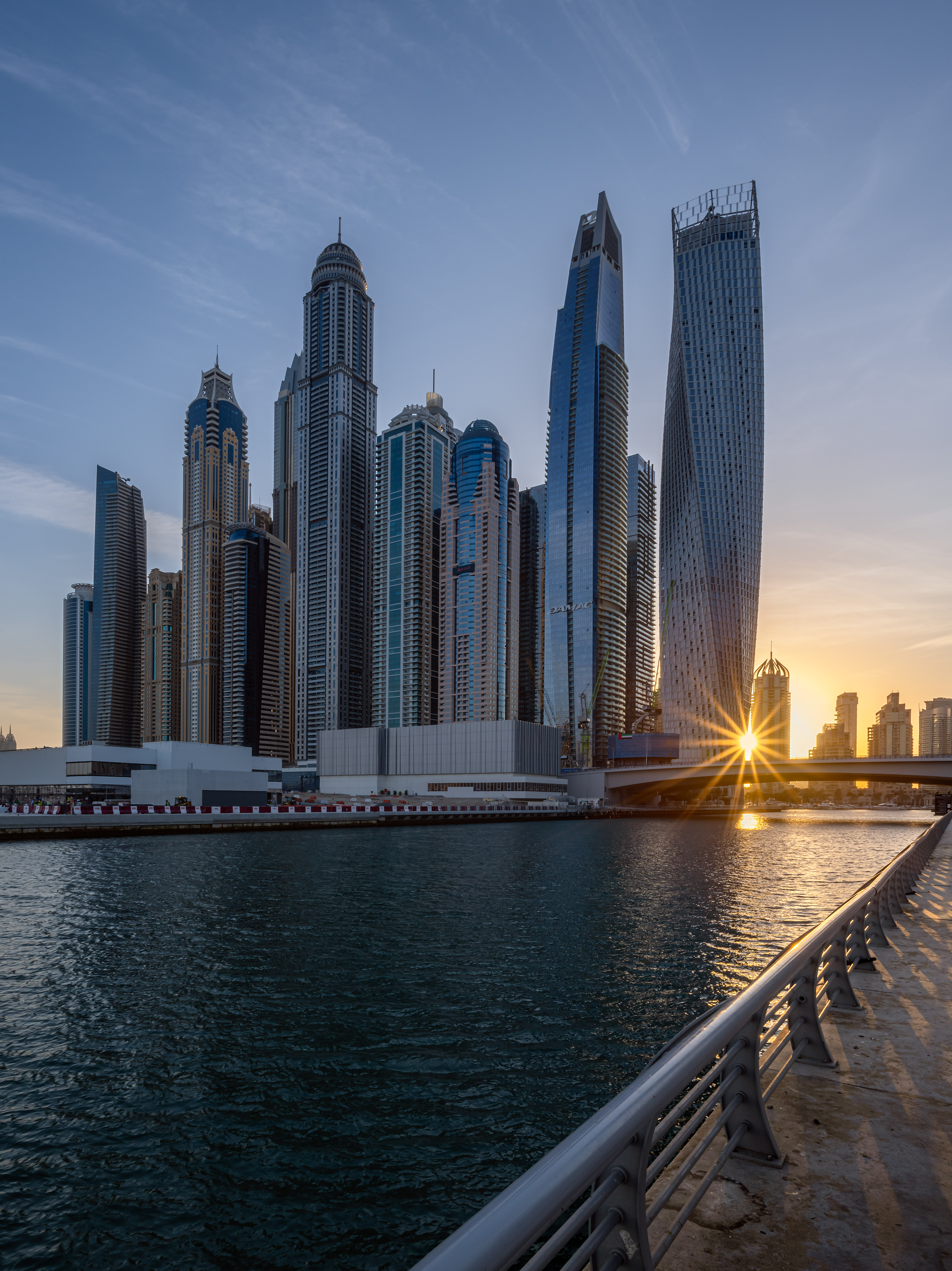 Sunrise from Sky Dive Dubai (16mm)