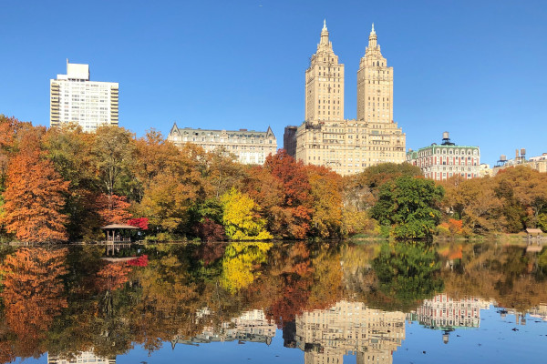 The Lake, Central Park, New York, United States
