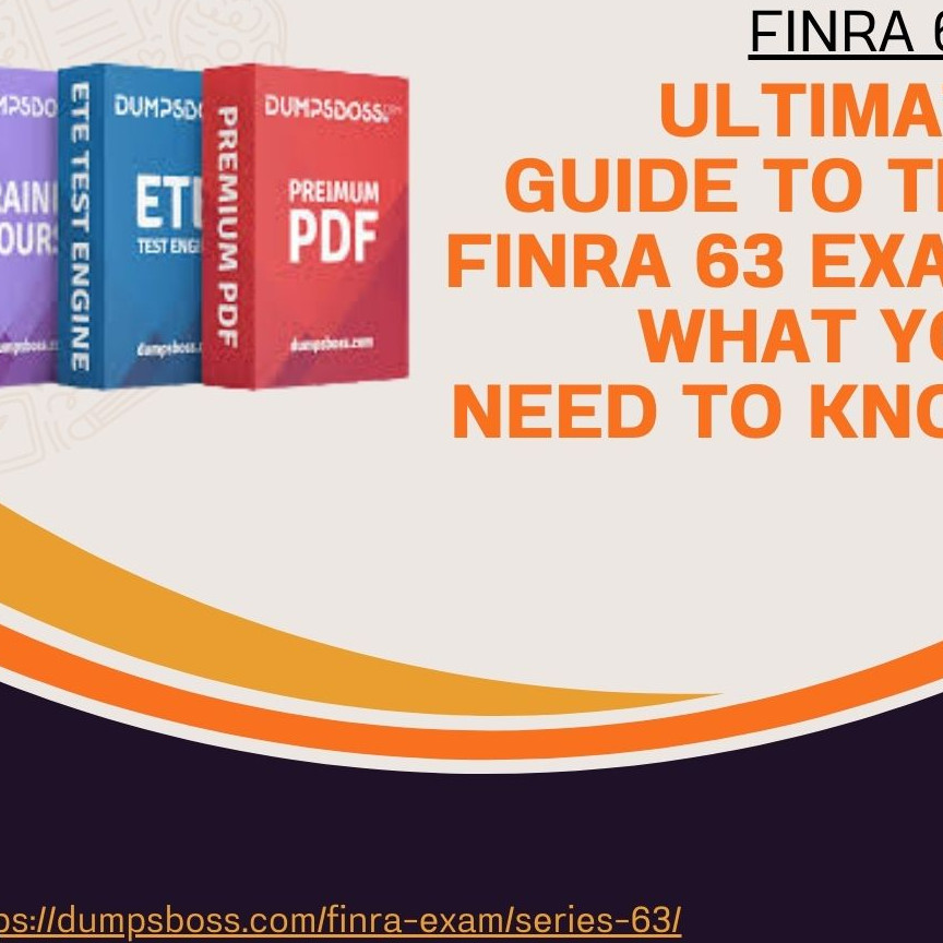 How DumpsBoss Can Boost Your FINRA 63 Exam Performance