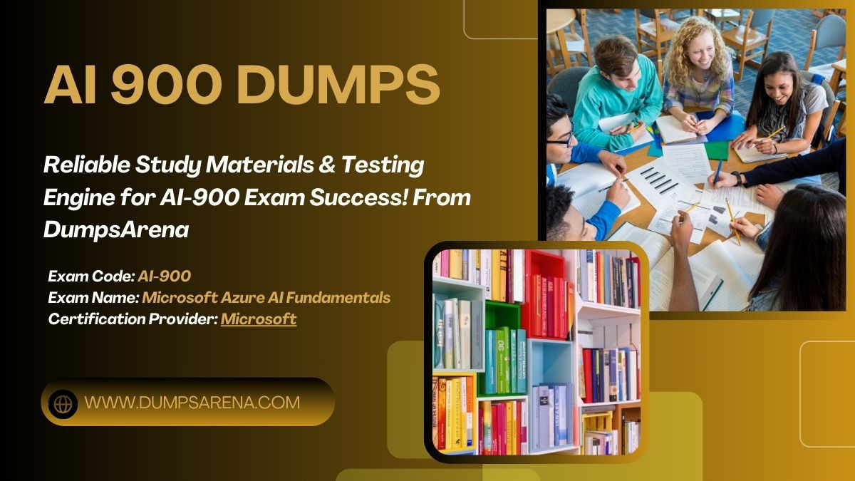 How Can AI 900 Dumps Boost Your Certification Chances?