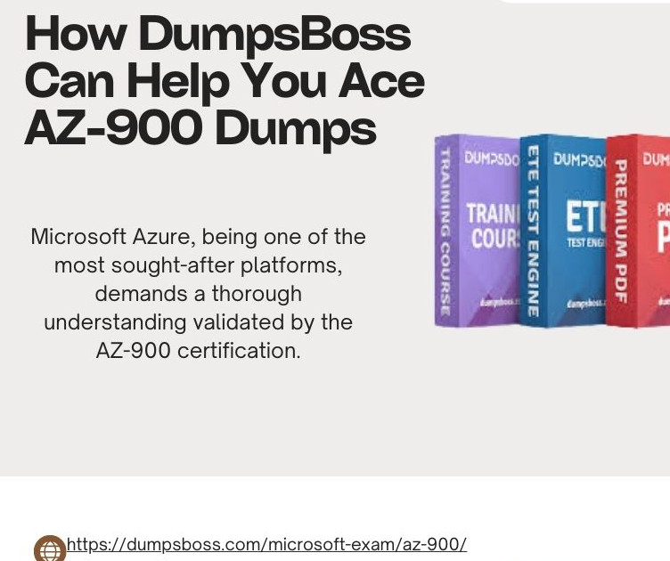 How to Find the Right Format for DumpsBoss AZ-900 Dumps