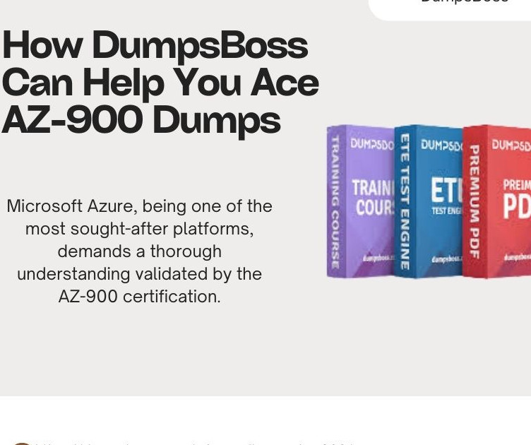 Best AZ-900 Dumps: Stay Ahead with DumpsBoss