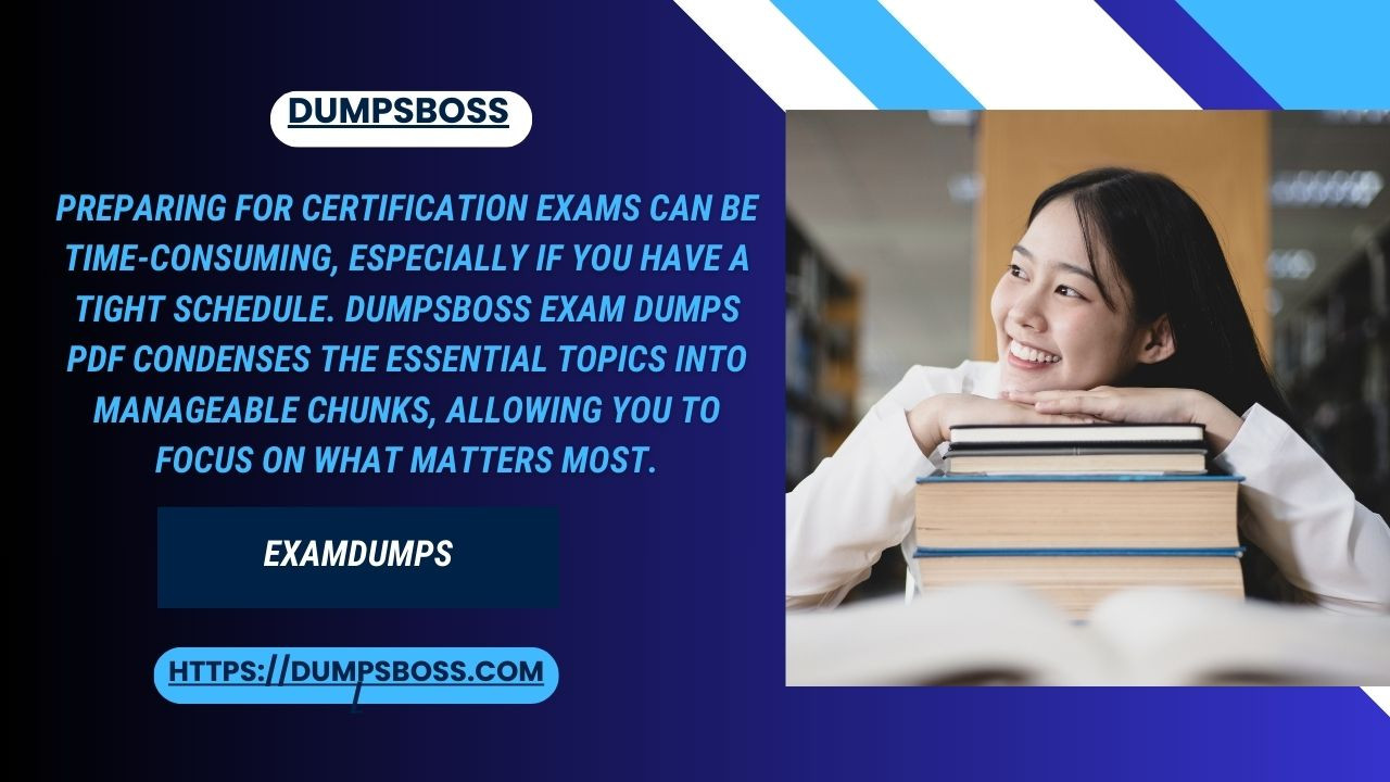 DumpsBoss ExamDumps – Helping You Every Step of the Way