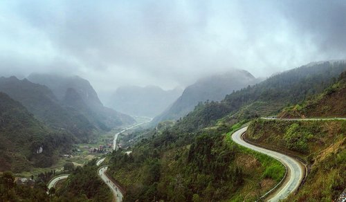 Ha Giang City, Vietnam - Riding the most northern loop